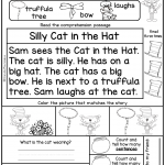 March NO PREP Math Literacy Printables Kindergarten