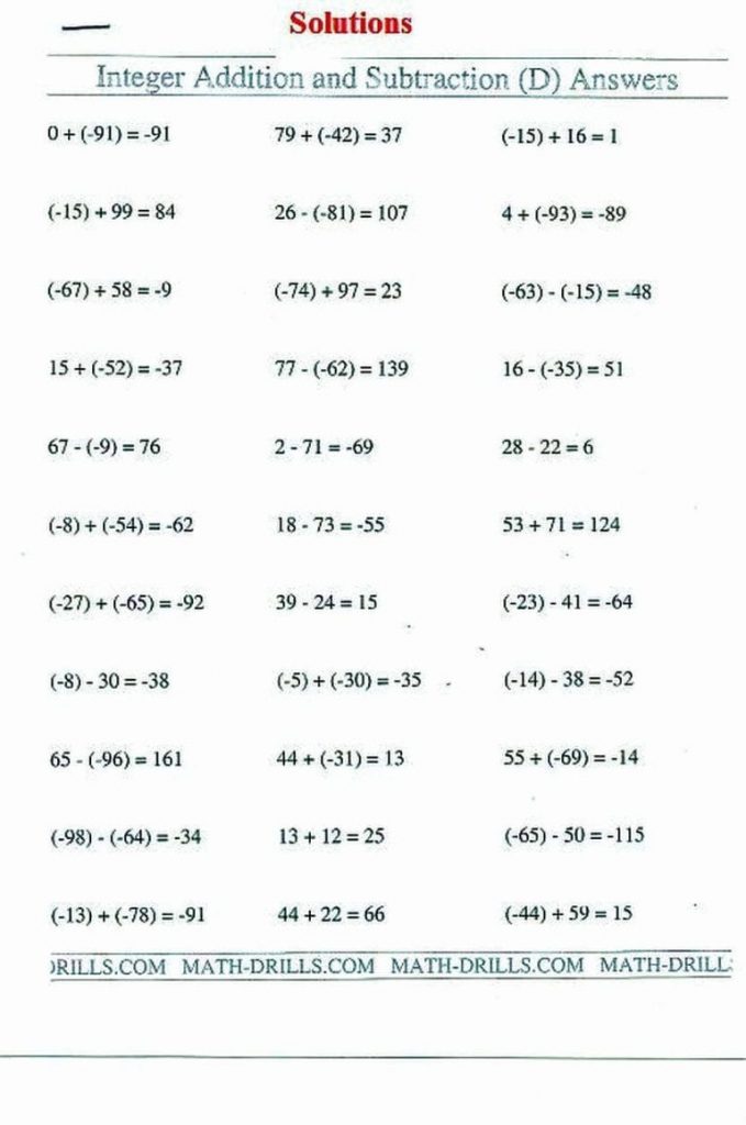 Pemdas Worksheets With Answers Itemized Deductions