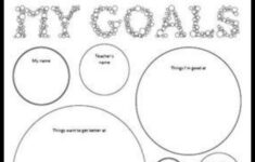 Perfect Free Printable For Back To School Goal Setting