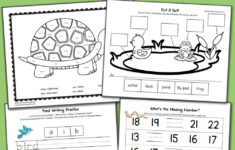 Pond Worksheets For Kindergarten And First Grade Updated