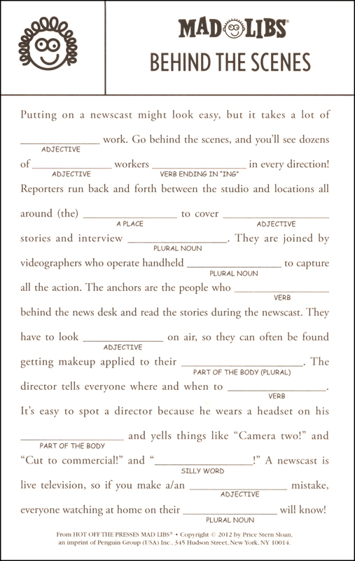 Printable Fairy Tale Mad Libs Download Them Or Print