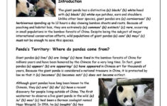 Reading 1 What Do You Know About Giant Pandas