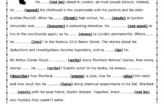 Sherlock Holmes Worksheet