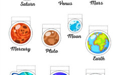 Solar System Printable Worksheet For Children 2