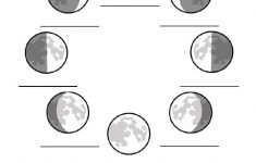 This Is A Worksheet To Show The Phases Of The Moon Moon