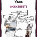 Viking Facts Information Worksheets For Kids Teaching