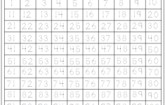 Writing And Tracing Numbers 1 100 Made By Teachers