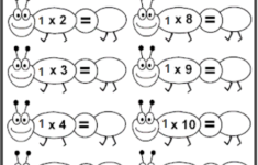 1 Times Table Worksheets Free And Printable KiddoSheets