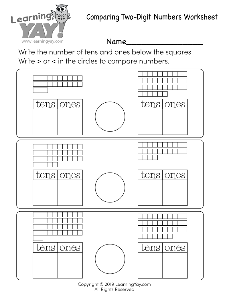 1st Grade Math Worksheets Free Printables