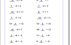 20 Substituting Numbers For Variables Worksheet