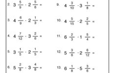 Adding And Subtracting Mixed Numbers Worksheets 99Worksheets