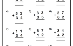 Adding Two Numbers Up To Two Digits Worksheet Turtle Diary