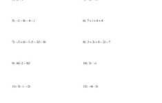 Algebra 2 Operations With Complex Numbers Worksheet