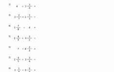 Dividing Mixed Fractions