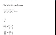 Ex 9 1 2 Write Four More Rational Numbers In Each