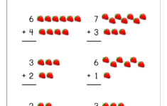 Free Printable Number Addition Worksheets 1 10 For