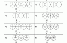 Improper Fraction Worksheets