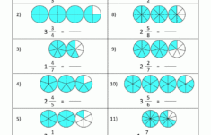 Improper Fraction Worksheets