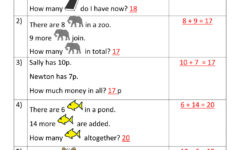 Mixed Addition And Subtraction Word Problems For Grade 1