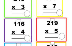 Multiply 3 Digit By 1 Digit Regrouping Worksheet