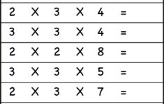 Multiplying 3 Factors Worksheets Db excel