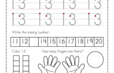 Number Worksheet pdf Preschool Math Worksheets Numbers