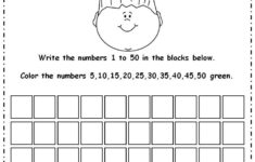 Number Writing 1 50 Distance Learning Writing Numbers