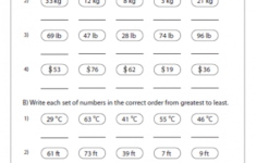 Ordering Large Numbers Worksheet