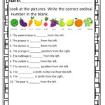 Ordinal Numbers Worksheets Mdmrara