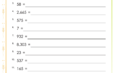 Prime And Composite Numbers Worksheet With Answer Key