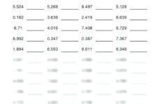 Rounding Worksheets 4th Grade Rounding Decimals