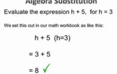 Seventh Grade Lesson Evaluate An Algebraic Expression With