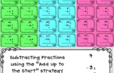 Subtracting Fractions Mixed Numbers With Regrouping Task