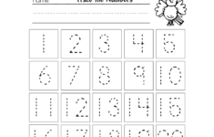 Trace Numbers 1 20 101 Printable