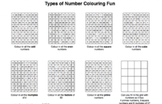 Types Of Number Practice Colouring Fun Great Maths