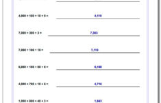 Write Expanded Form Numbers In Standard Form