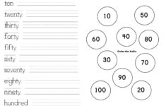 Writing The Number Words Number Words Worksheets