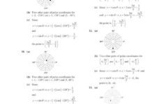 424 Chapter 8 Complex Numbers Polar Equations Is In Quadrant III