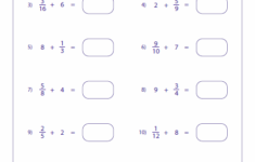 Adding With Whole Numbers Adding Fractions Fractions Learning Fractions