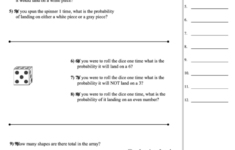 Basic Probability Worksheet With Answer Key Printable Pdf Download