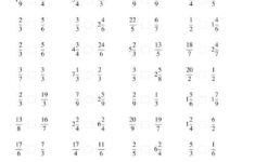 Comparing Mixed Fractions To 9ths A