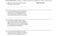 Dividing Decimals By Whole Numbers Worksheets Worksheets Master