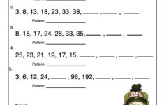 Find The Number Pattern Worksheet Have Fun Teaching