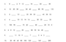 Find The Pattern In Numbers Worksheets Worksheet Hero