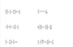 FREE 11 Sample Order Of Operations Worksheet Templates In PDF