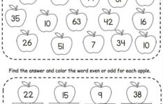 Free Even And Odd Math Worksheet Madebyteachers Worksheets Free