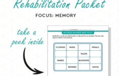 Free Memory Worksheets For Adults Download And Print Today Memory