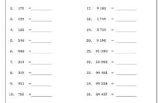 Grade 4 Math Worksheets Rounding Numbers Education PH