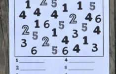 I Spy Numbers Free Printable Simply Kinder Math Activities