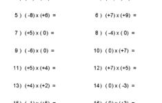 Integers Worksheets Dynamically Created Integers Worksheets